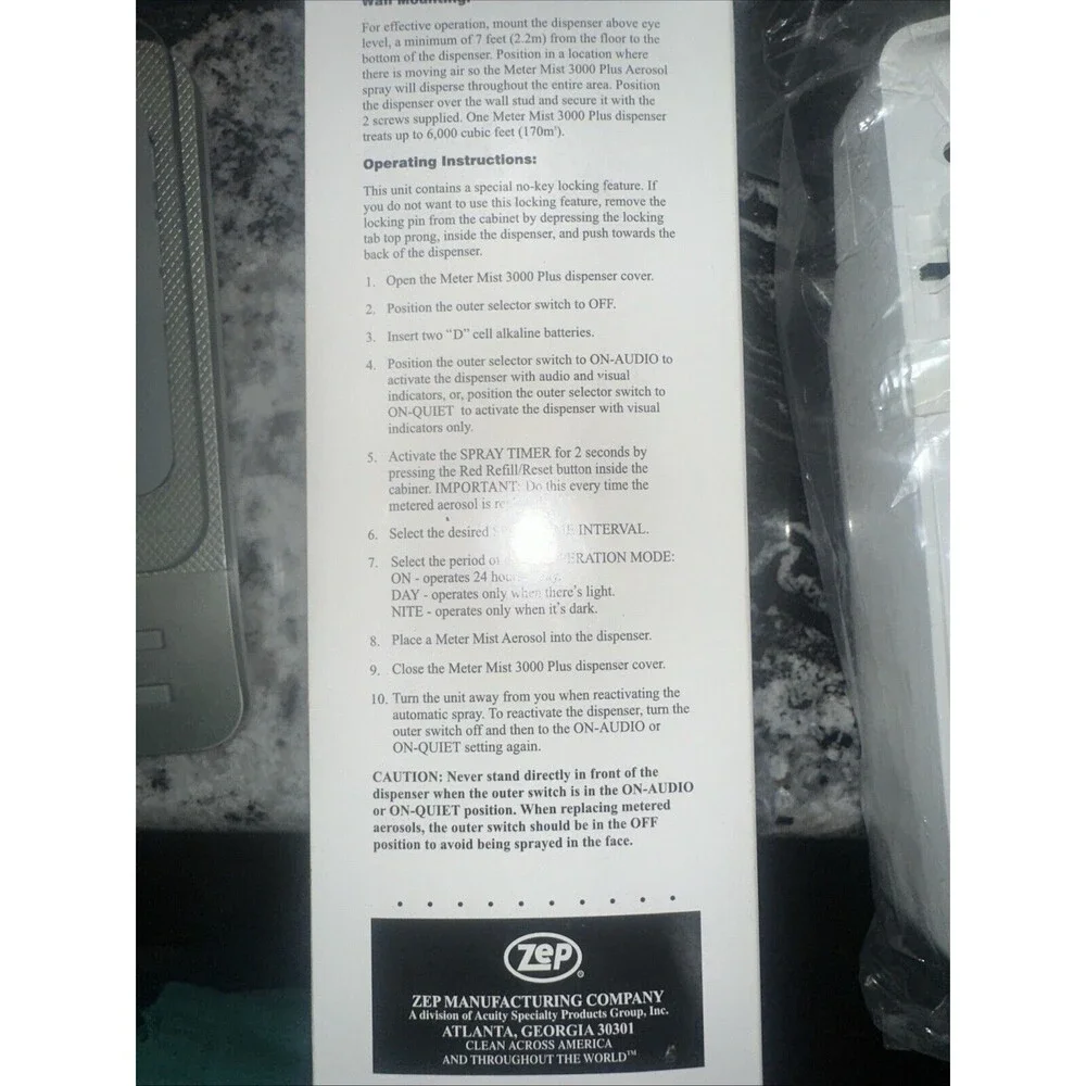 ZEP Meter Mist 3000 Plus 659201